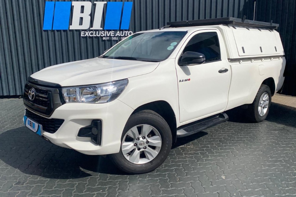 2018 Toyota Hilux 2.4 GD-6 SRX Single Cab